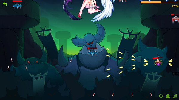 Floating girl game for Linux 1