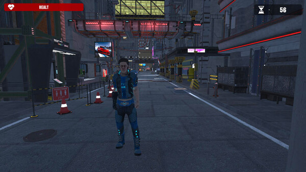 Скриншот из Neon City Climbing Simulator