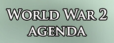 World War 2 Agenda