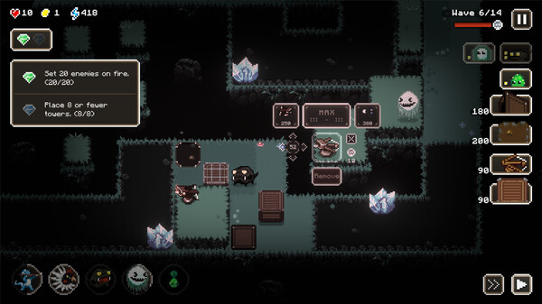 Screenshot of Bean Beasts