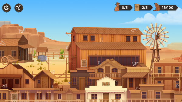 Cat Search In The Wild West game for windows Pc 1