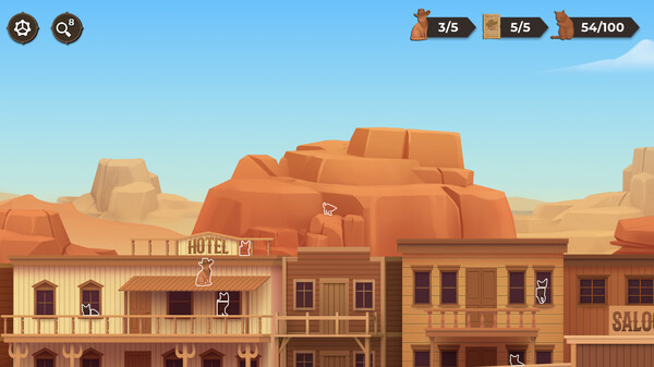 Cat Search In The Wild West game for Linux 1