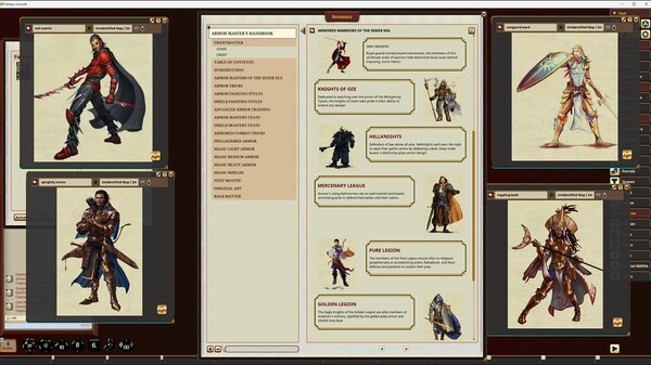 Fantasy Grounds - Pathfinder RPG - Pathfinder Companion: Armor Master's Handbook