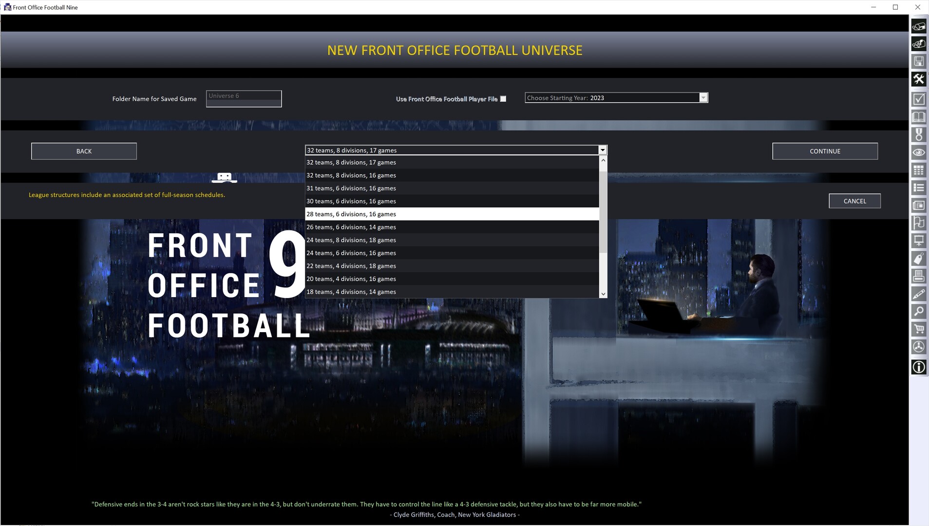 Купить Front Office Football Nine на PC для Steam дешево