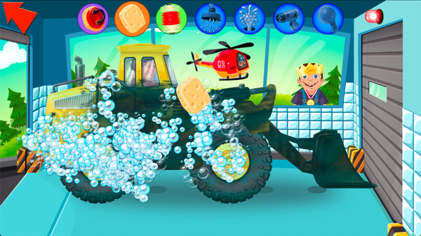 Скриншот из My Little Car Wash - Cars & Trucks Roleplaying Game for Kids