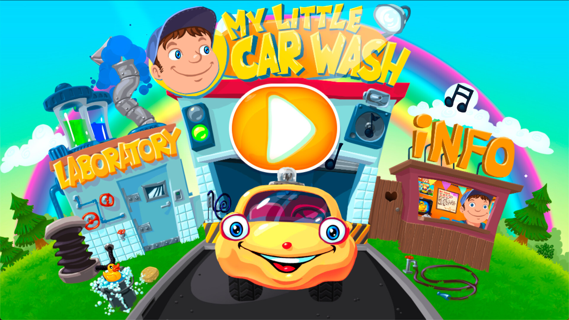 My Little Car Wash - Cars & Trucks Roleplaying Game for Kids screenshot 1