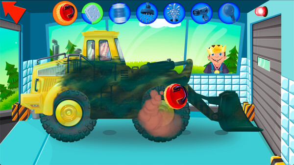 Скриншот из My Little Car Wash - Cars & Trucks Roleplaying Game for Kids