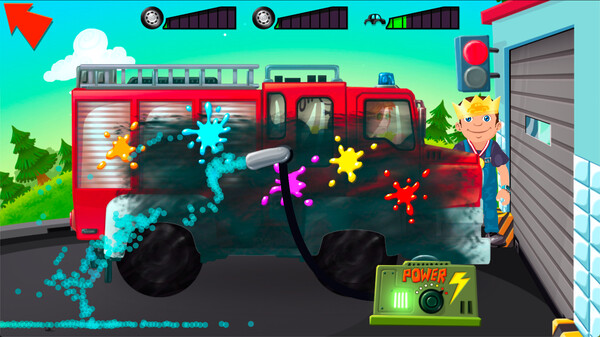 Скриншот из My Little Car Wash - Cars & Trucks Roleplaying Game for Kids