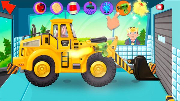 Скриншот из My Little Car Wash - Cars & Trucks Roleplaying Game for Kids