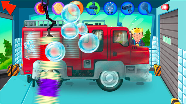 Скриншот из My Little Car Wash - Cars & Trucks Roleplaying Game for Kids