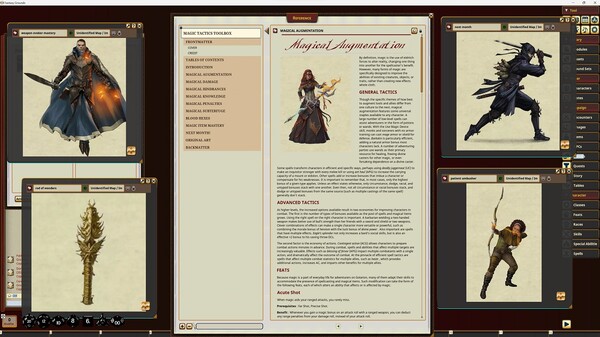 Fantasy Grounds - Pathfinder RPG - Pathfinder Companion: Magic Tactics Toolbox for steam