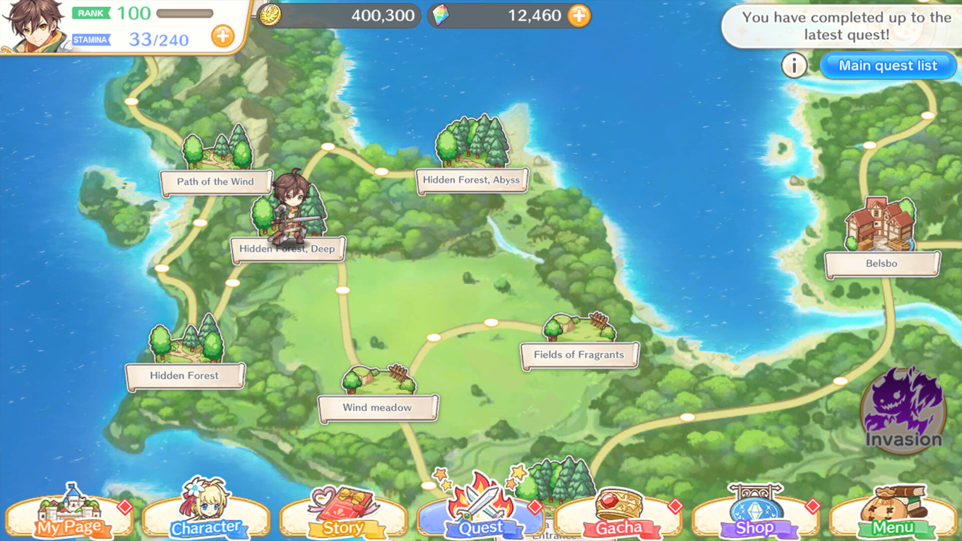 Legeclo: Legend Clover screenshot 1
