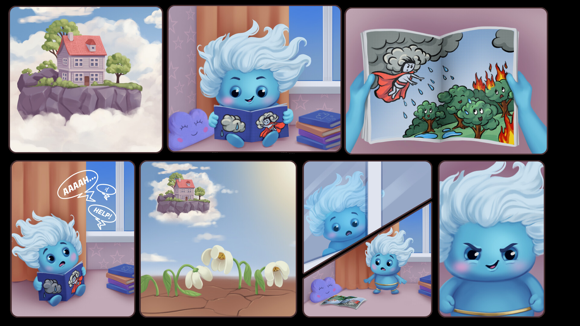 The Brave Little Cloud screenshot 1
