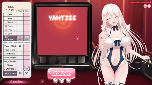 Скриншот из yahtzee girl