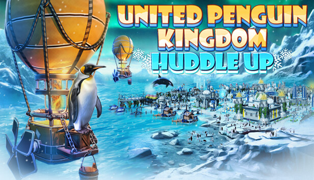 Capsule image of "United Penguin Kingdom: Huddle up" which used RoboStreamer for Steam Broadcasting