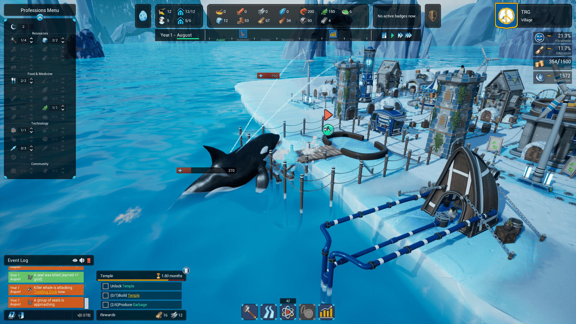 United Penguin Kingdom: Huddle up screenshot 1