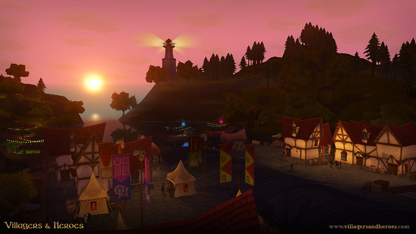 Villagers and Heroes screenshot