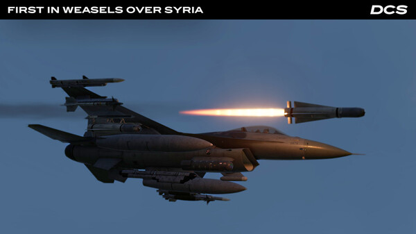 DCS: F-16C First in Weasels Over Syria Campaign by Ground Pounder Sims