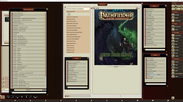 Fantasy Grounds - Pathfinder RPG - Pathfinder Companion: Haunted Heroes Handbook for steam