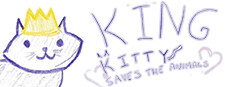 King Kitty Saves The Animals