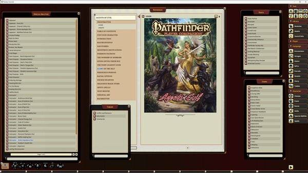 Fantasy Grounds - Pathfinder RPG - Pathfinder Companion: Agents of Evil for steam