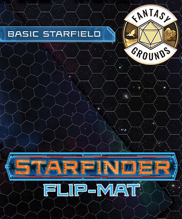 Fantasy Grounds - Starfinder RPG - Starfinder Flip-Mat - Basic Starfield