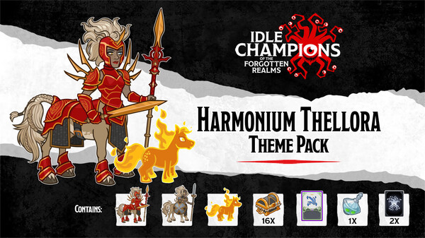 Idle Champions - Harmonium Thellora Theme Pack