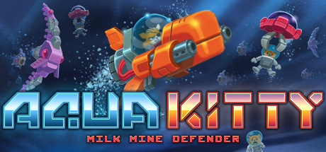 Aqua Kitty - Milk Mine Defender header image