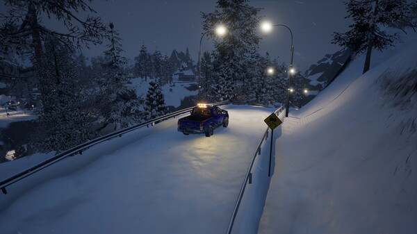 Скриншот из Snow Plowing Simulator - First Snow