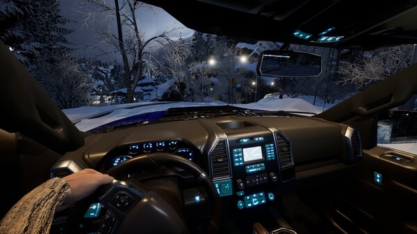 Скриншот из Snow Plowing Simulator - First Snow
