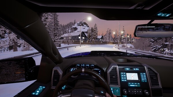 Скриншот из Snow Plowing Simulator - First Snow