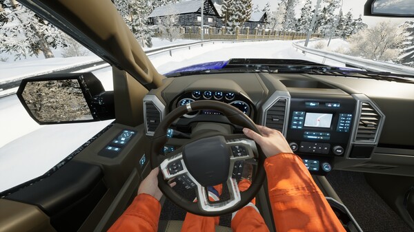 Скриншот из Snow Plowing Simulator - First Snow