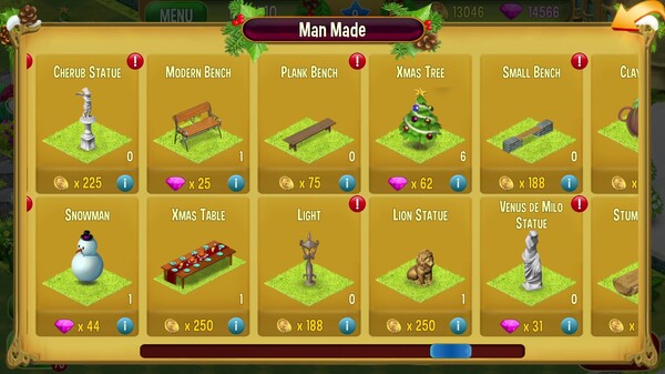 Скриншот из Queen's Garden Christmas