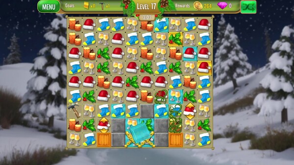 Скриншот из Queen's Garden Christmas
