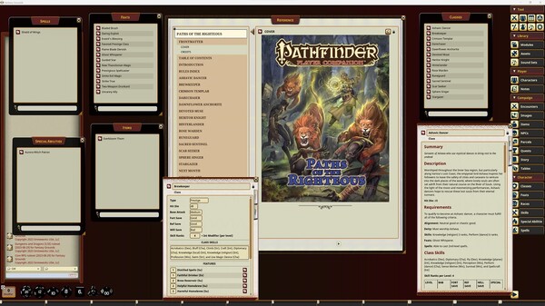 Fantasy Grounds - Pathfinder RPG - Pathfinder Companion: Paths of the Righteous for steam