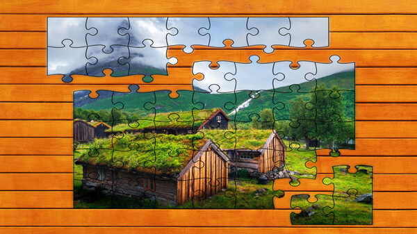 Скриншот из Norwegian Jigsaw Puzzles