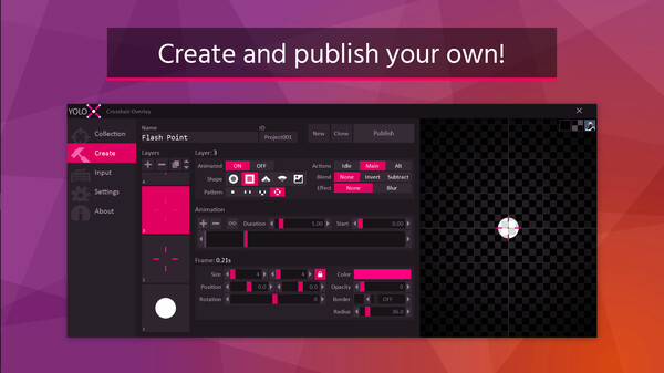 YoloX - Crosshair Overlay game for windows Pc 1
