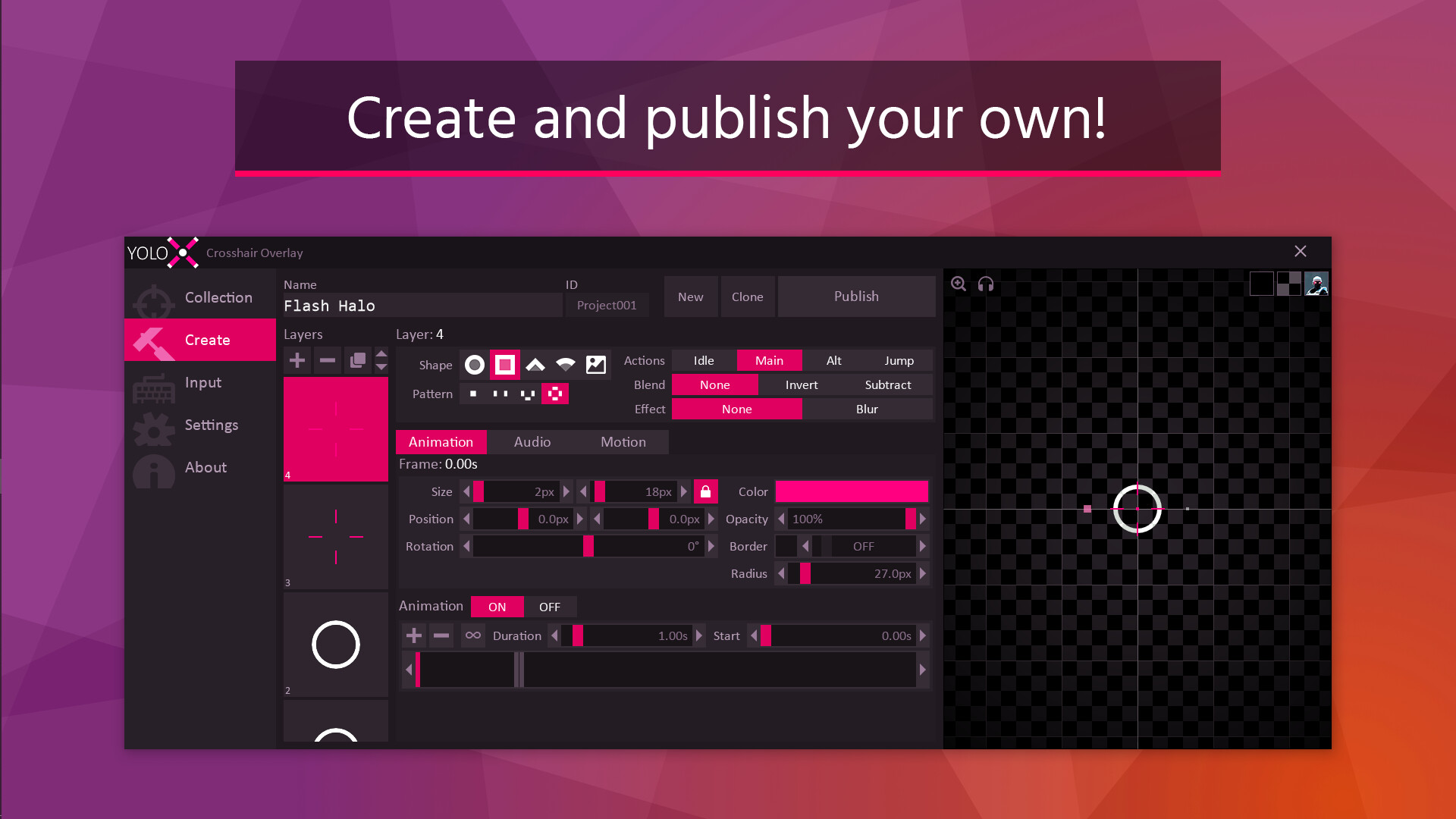 YoloX - Crosshair Overlay #3