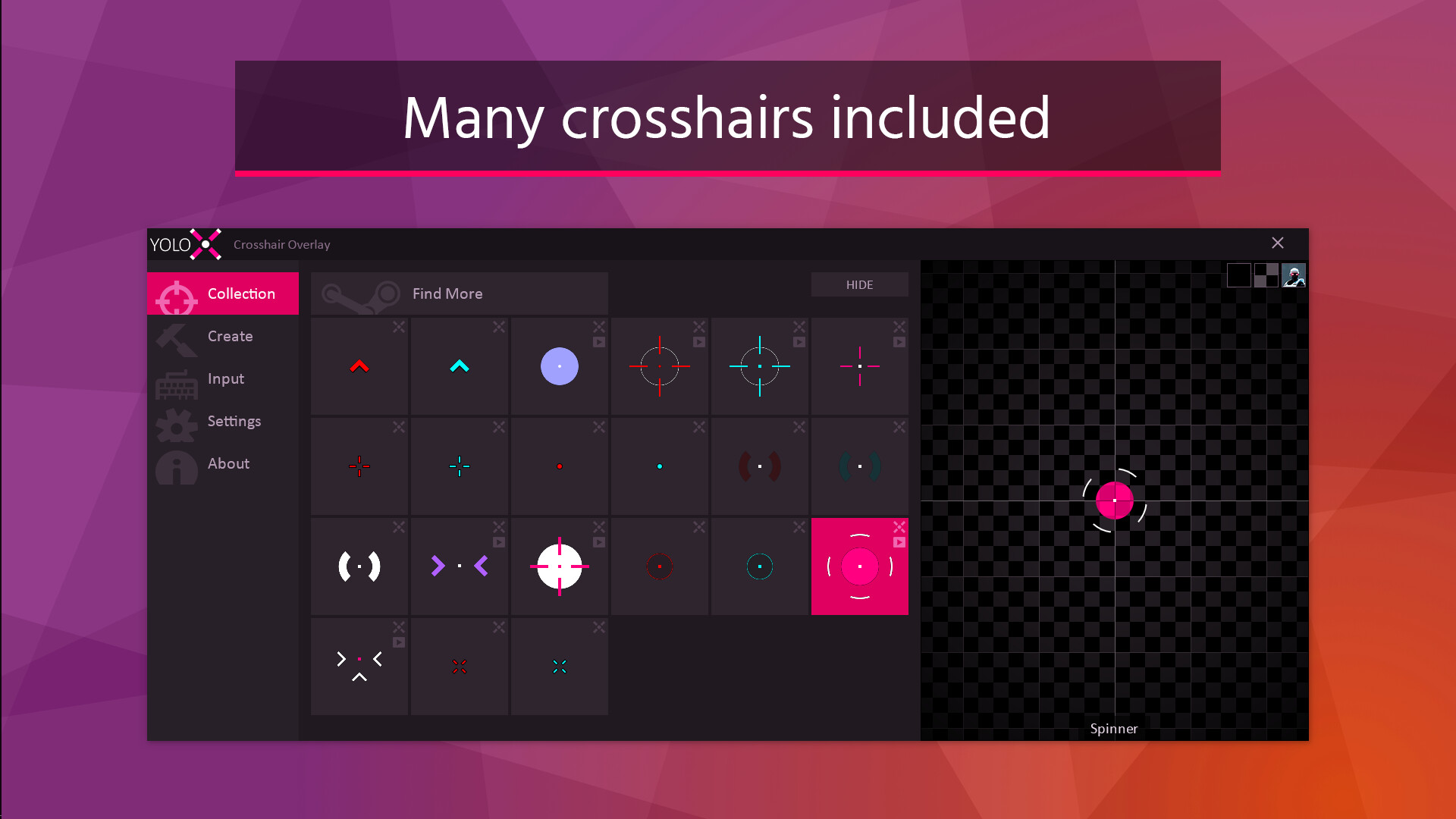 YoloX - Crosshair Overlay screenshot 1
