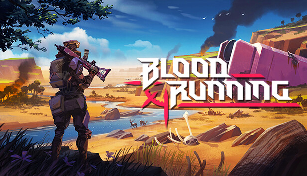 Capsule image of "Blood Running" which used RoboStreamer for Steam Broadcasting