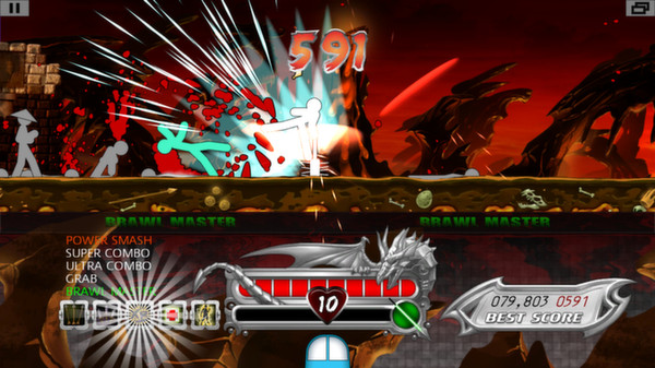 скриншот One Finger Death Punch 1