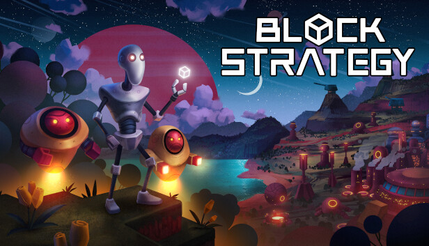 Imagen de la cápsula de "Block Strategy" que utilizó RoboStreamer para las transmisiones en Steam