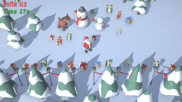 Скриншот из Santa's Gift Grab