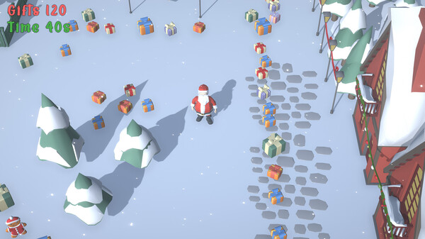 Скриншот из Santa's Gift Grab