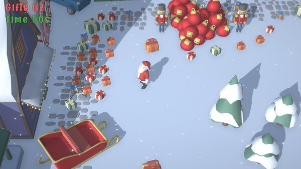 Скриншот из Santa's Gift Grab