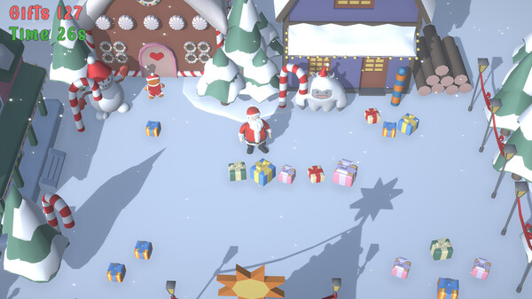 Скриншот из Santa's Gift Grab