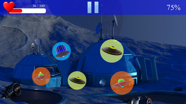 Aim in Space game for windows Pc 1