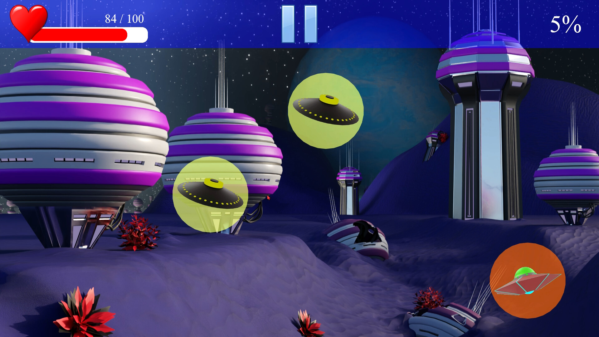 Aim in Space screenshot 1