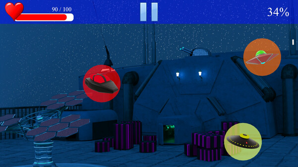 Aim in Space game for Linux 1