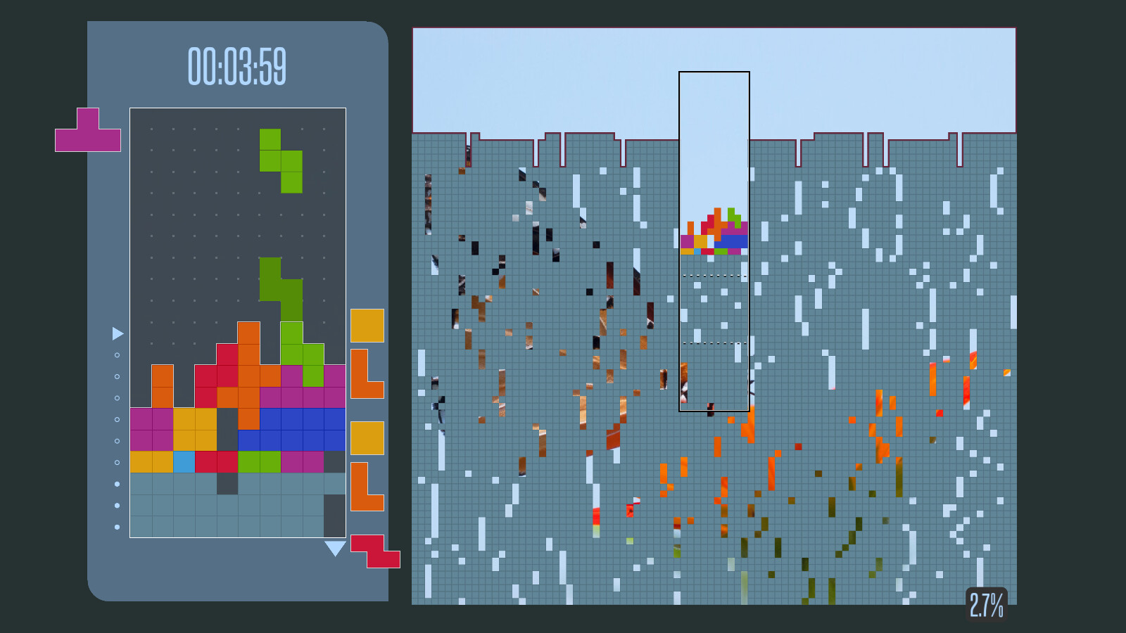 Block Breakin' Logic Downstacker #3